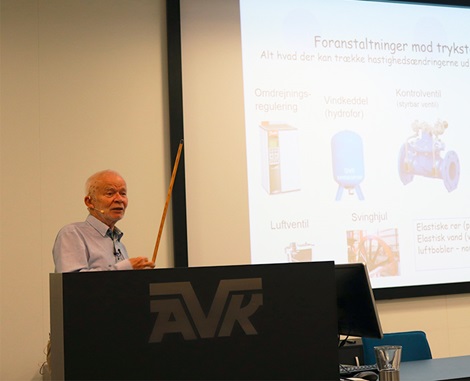 AVK bød indenfor til et seminar om energioptimering, og det var en fornøjelse at se så mange repræsentanter fra den danske vandforsyningsbranche